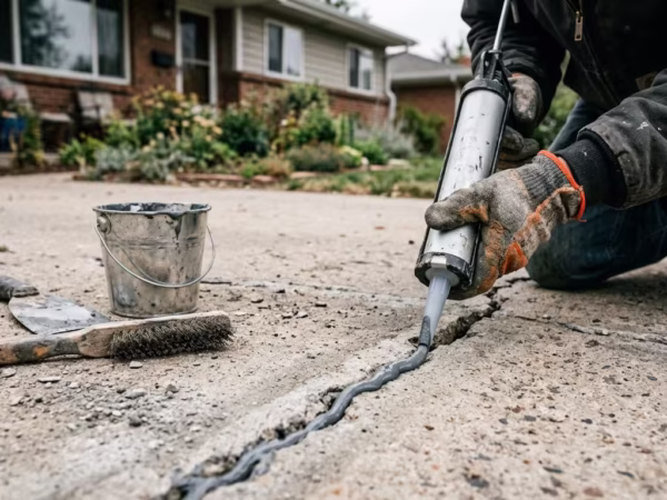 Concrete Crack Repair 101: DIY vs. Professional in Denver