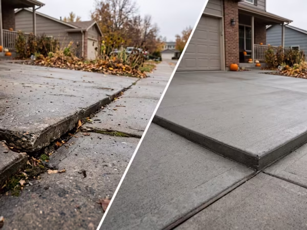 Concrete Lifting vs. Replacement: Which Saves More in Denver